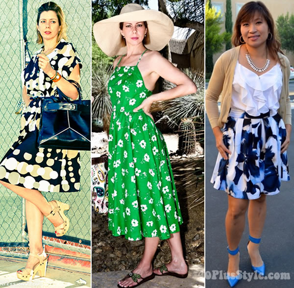 How to wear an a-line skirt over 40