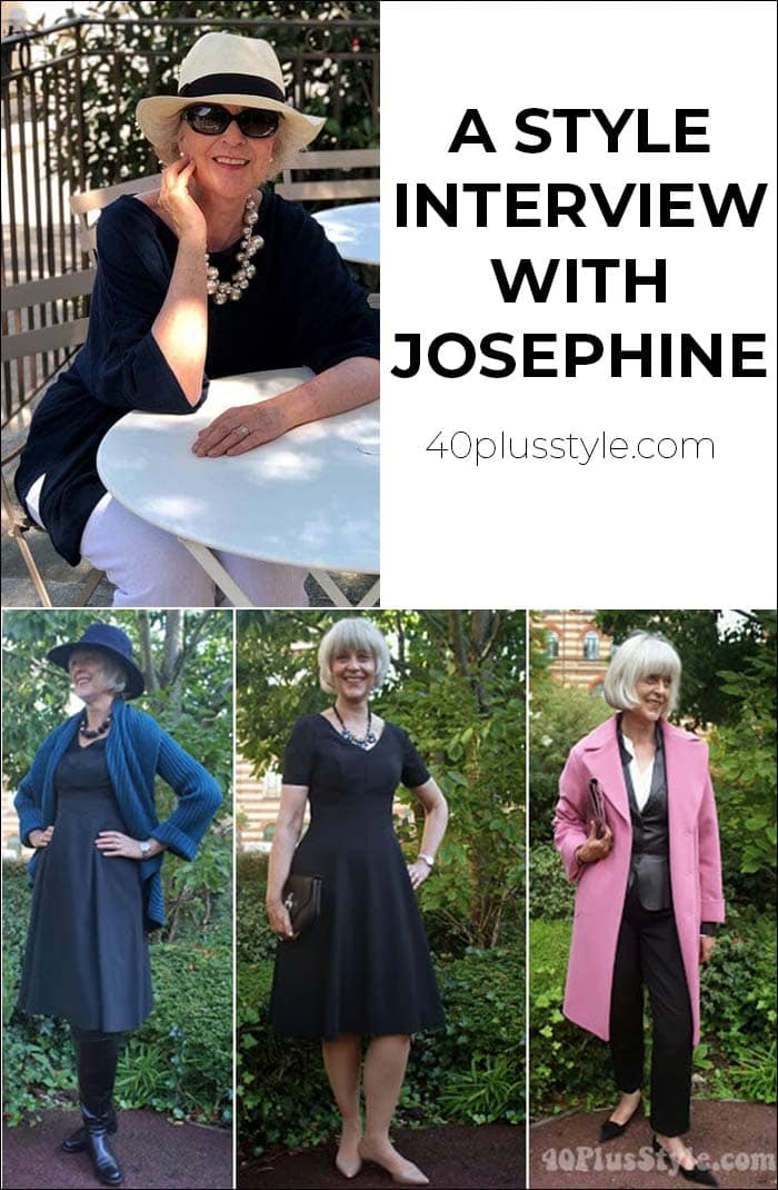 A style interview with Josephine | 40plusstyle.com