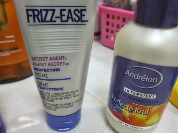 Products to manage frizzy hair