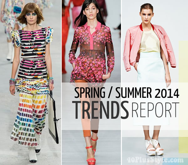 The best spring & summer 2014 trends for women over 40
