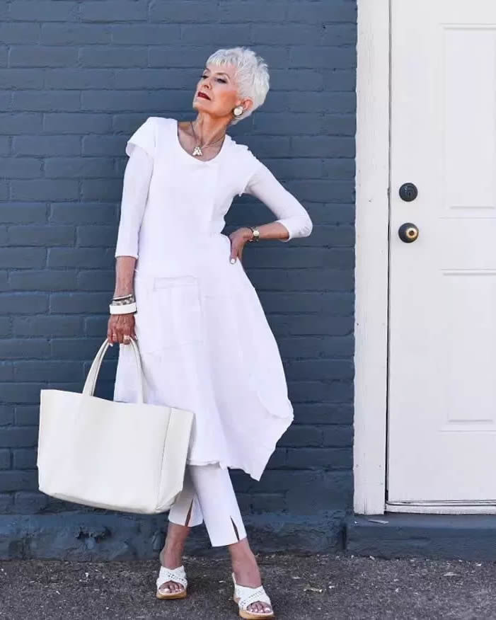 Over 70 style icon Judith Boyd | fashion over 70 | 40plusstyle.com