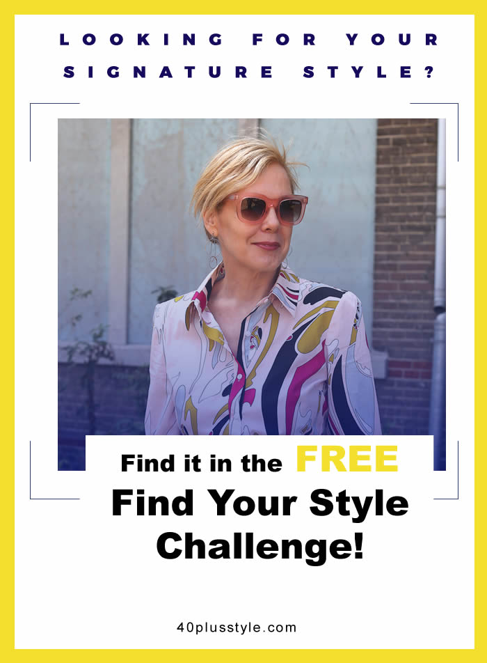 Join the Find Your Style Challenge! | 40plusstyle.com