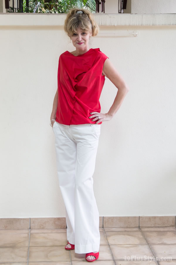 How does it feel wearing someone else's clothes? | 40PlusStyle.com