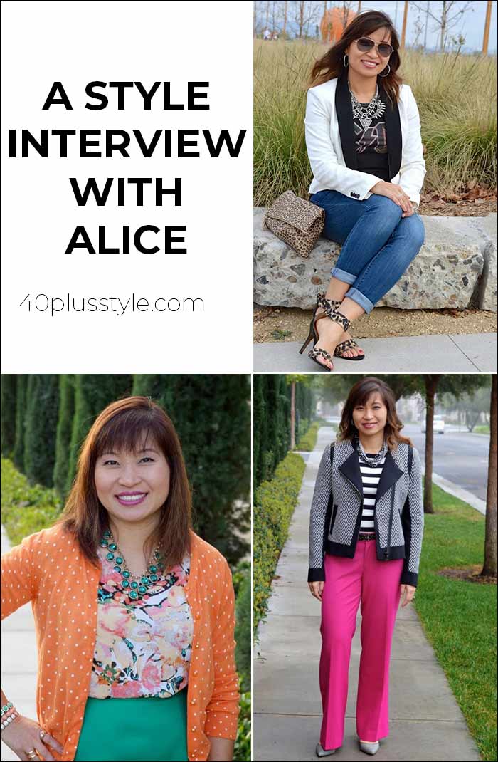 A style interview with Alice | 40plusstyle.com