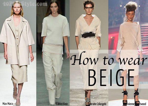 beige clothes women