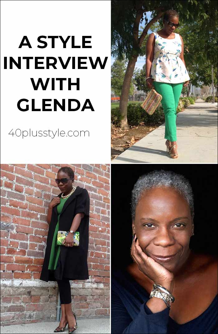 A style interview with Glenda | 40plusstyle.com