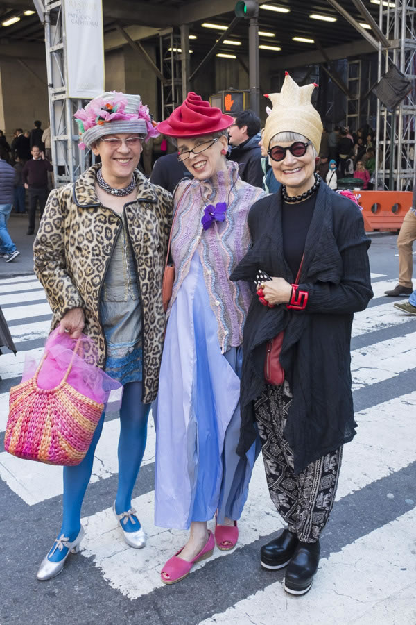 Extraordinary style at the New York 5th Avenue Easter Parade