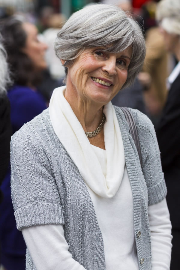 Hairstyles Gray Haired Woman