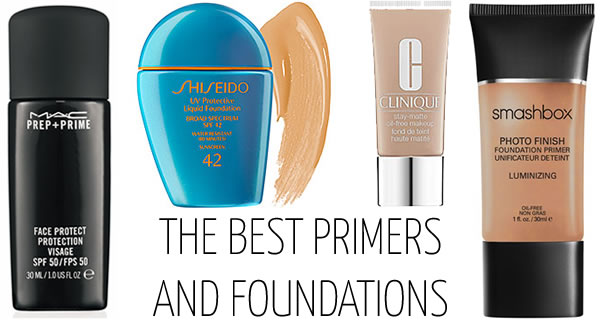 The best primers and foundations with spf protection