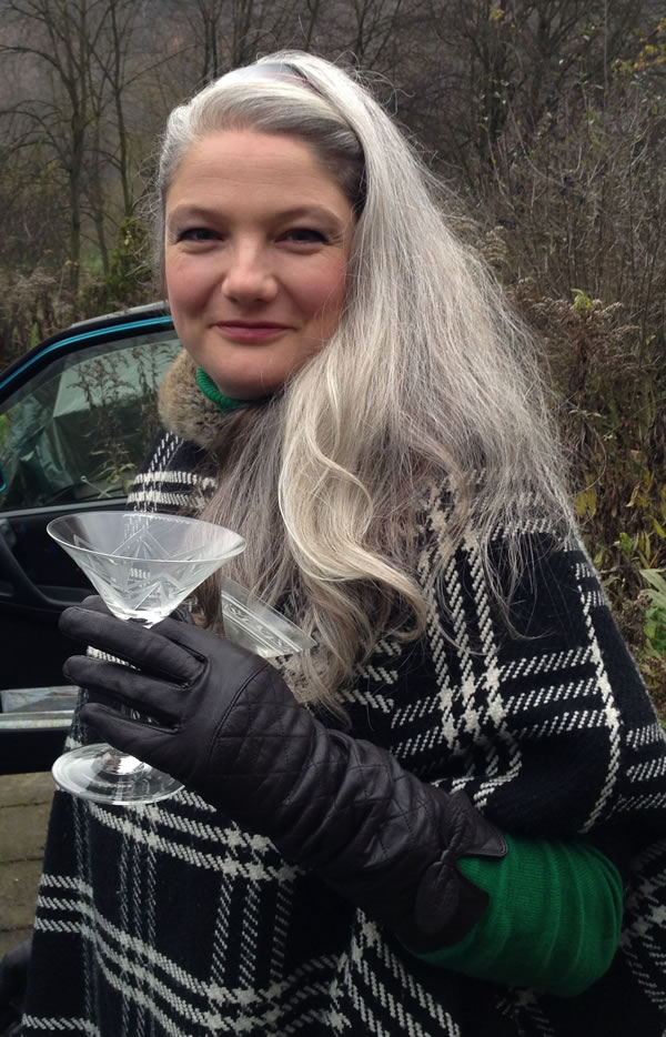 Even more women sporting fabulous long silver hair!