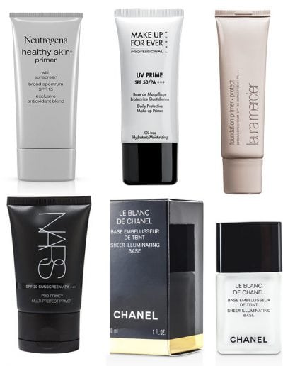The best primers and foundations with spf protection