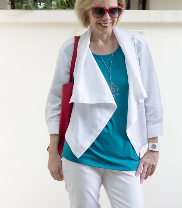 My love affair with white continues – how to wear white in a casual chic way
