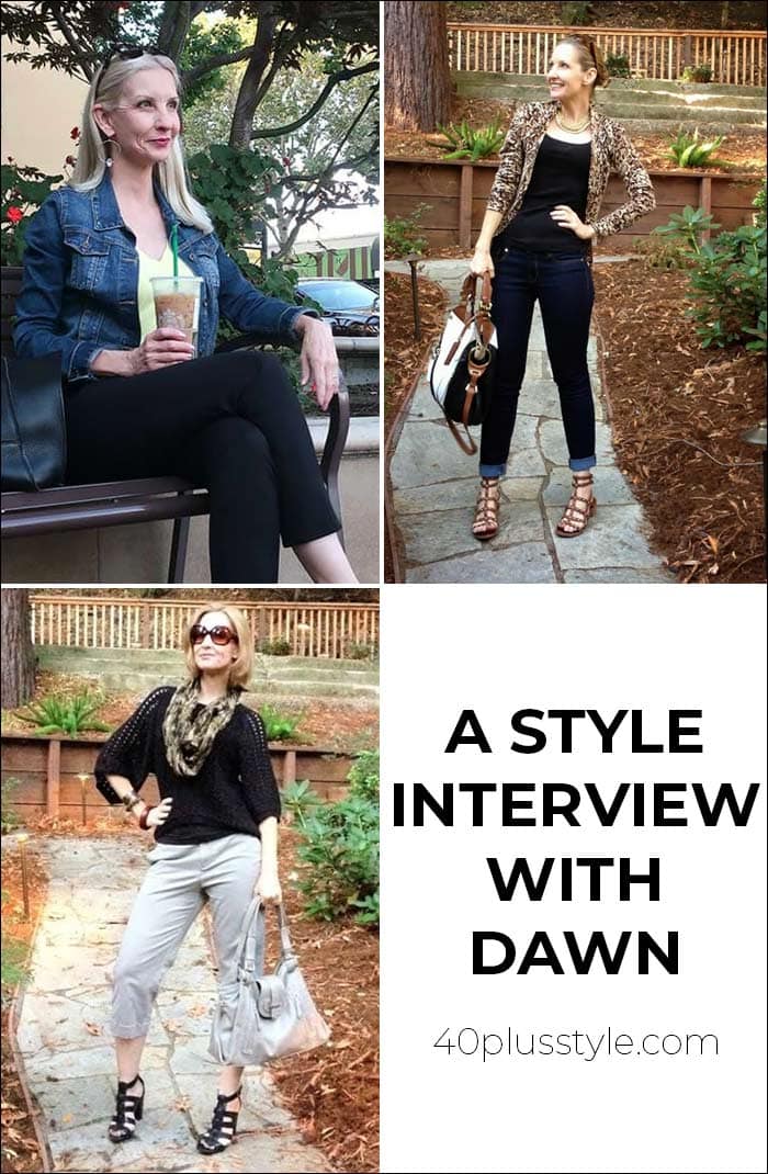A style interview with Dawn | 40plusstyle.com