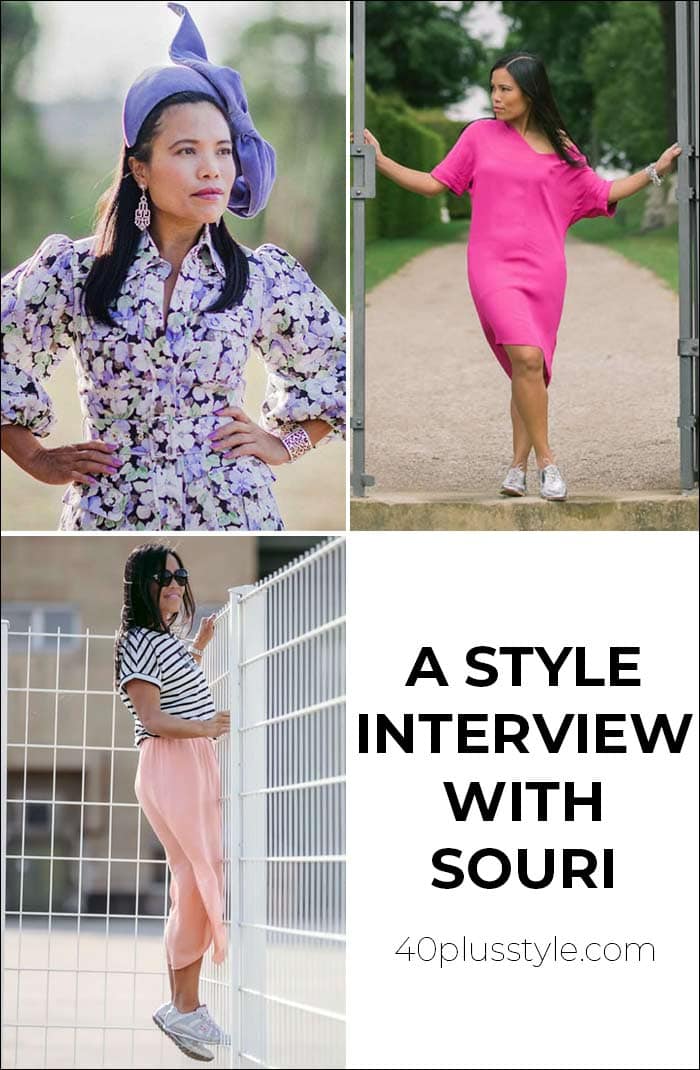 A style interview with Souri | 40plusstyle.com