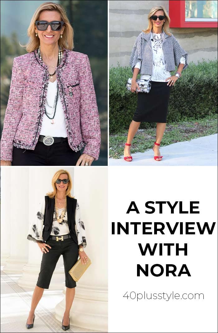 A style interview with Nora | 40plusstyle.com