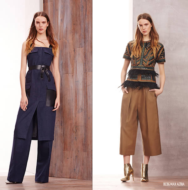 Upcoming pants silhouettes for prefall 2015