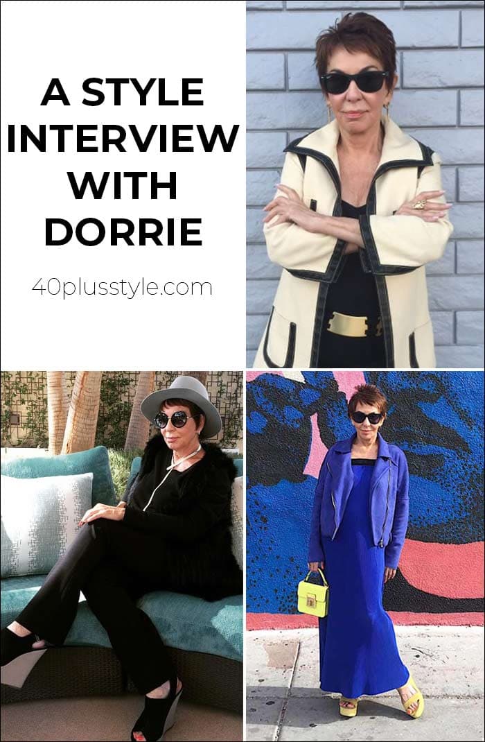 A style interview with Dorrie | 40plusstyle.com