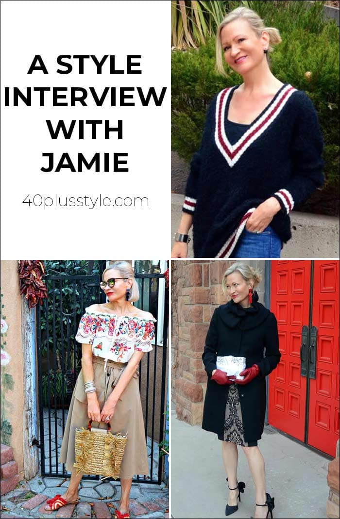 A style interview With Jamie | 40plusstyle.com