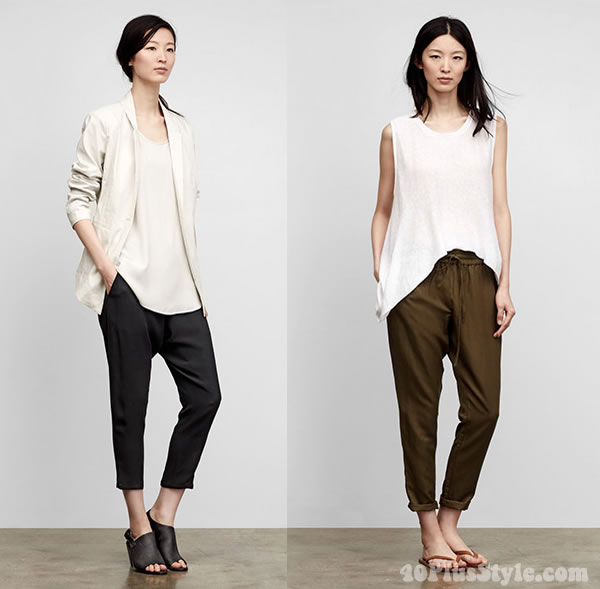 Eileen Fisher pants | 40plusstyle.com