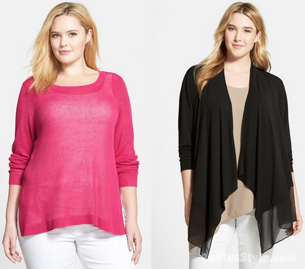 Eileen Fisher tops plus sizes | 40plusstyle.com