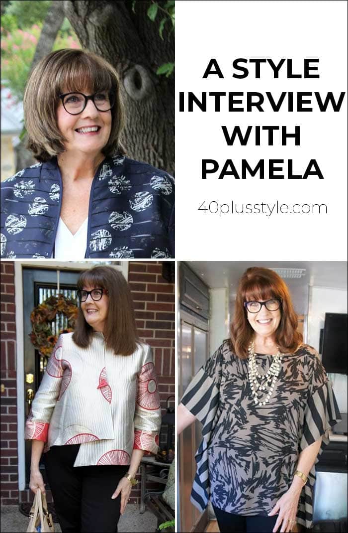 A style interview with Pamela | 40plusstyle.com