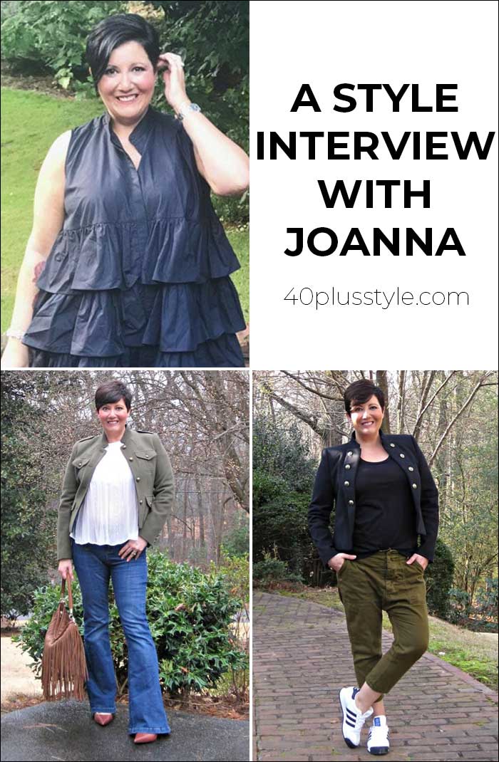 A style interview with Joanna | 40plusstyle.com