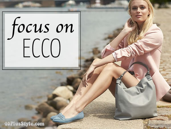 Ecco - comfortable shoes still look hip and fashionable!