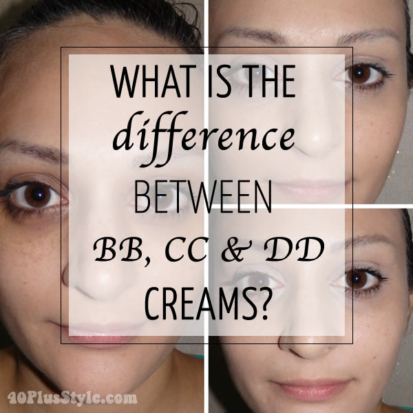 What is the difference between BB, CC and DD Creams? 