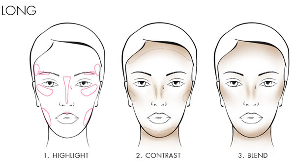 How to contour a long face | 40plusstyle.com