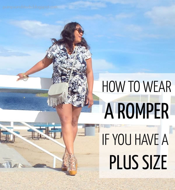 How to wear a romper if you have a plus size | 40plusstyle.com