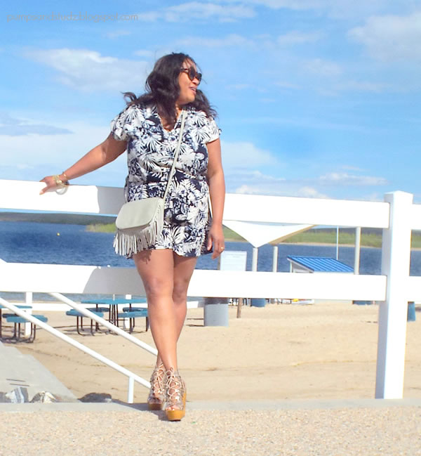 How to wear a romper if you have a plus size