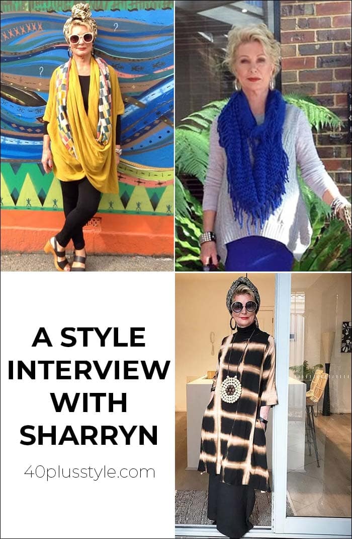 A style interview with Sharryn | 40plusstyle.com 