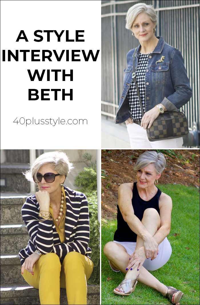 A style interview with Beth | 40plusstyle.com 