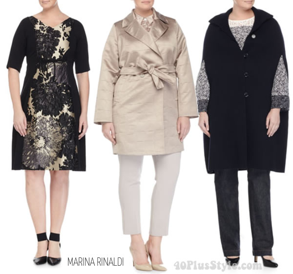 plus size fashion Marina Rinaldi |40plusstyle.com