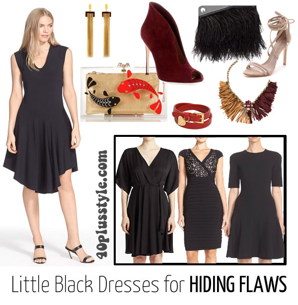 How to wear a little black dress for your body type | 40plusstyle.com