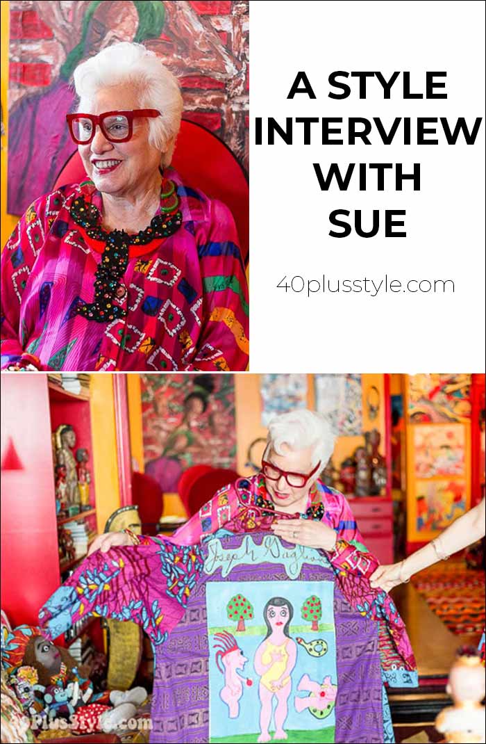 A style interview with Sue | 40plusstyle.com