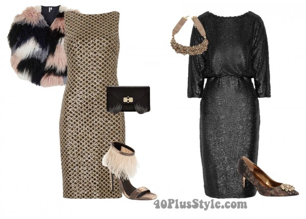 Sequins Dresses | 40plusstyle.com