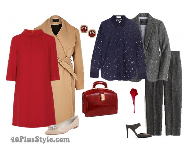 Sequins Office Chic Looks | 40plusstyle.com