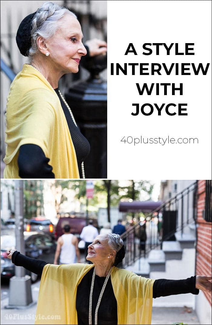 A style interview With Joyce | 40plusstyle.com