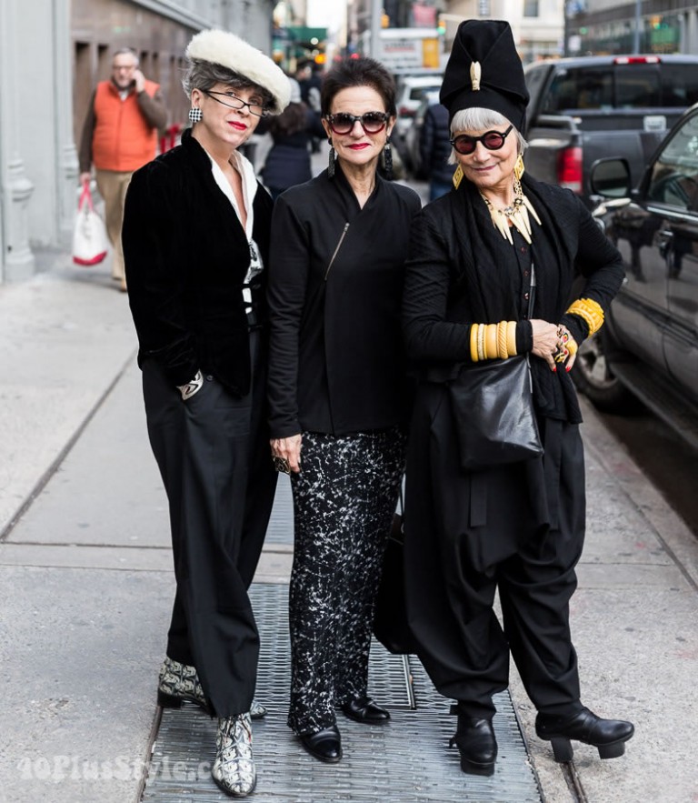 Streetstyle inspiration from Manhattan Vintage Show in New York!