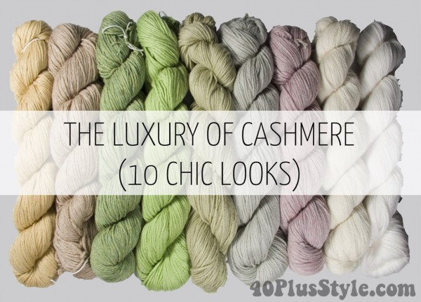 How to wear cashmere – we show you 10 chic looks that will make you feel glamorous!