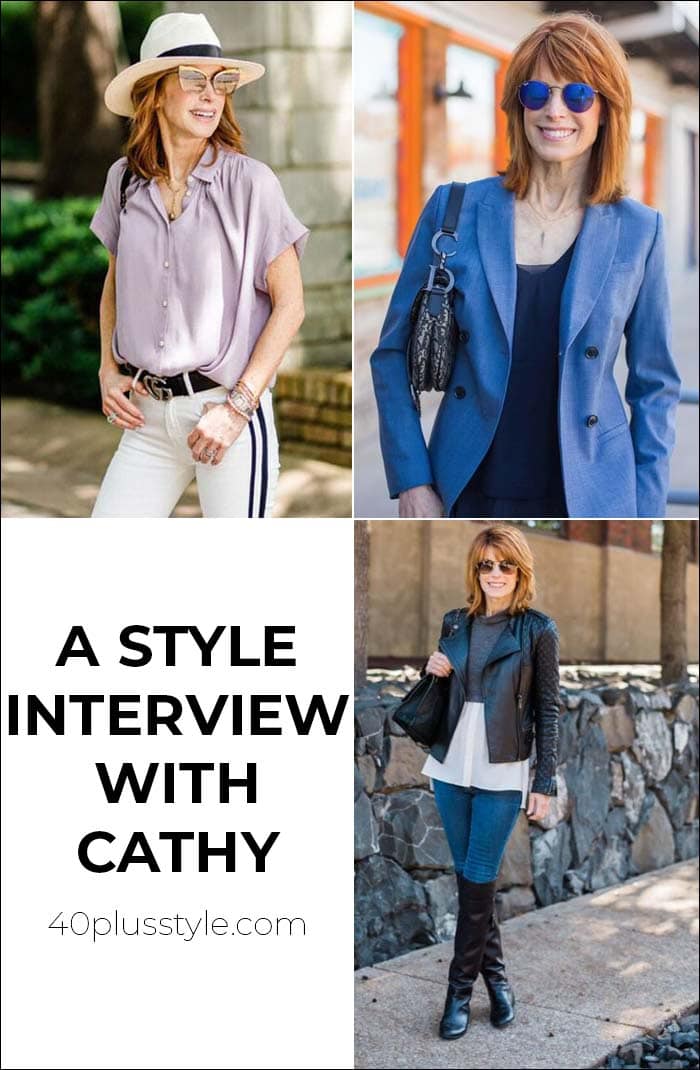 A style interview with Cathy | 40plusstyle.com