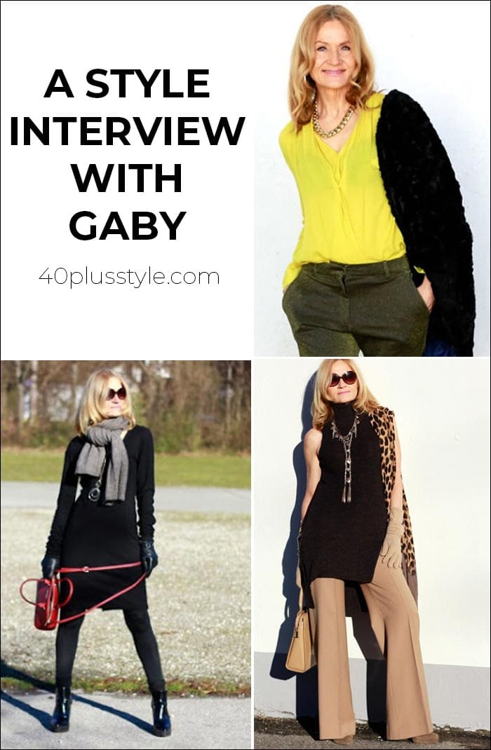 A style interview with Gaby | 40plusstyle.com