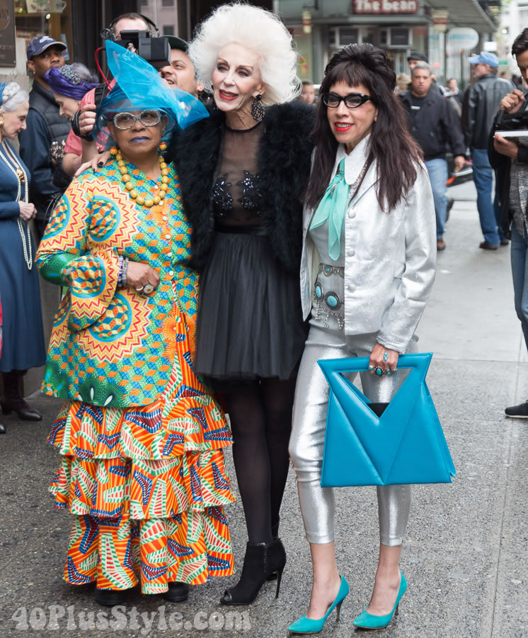 Fabulous style at the Advanced Style Older and Wiser book launch