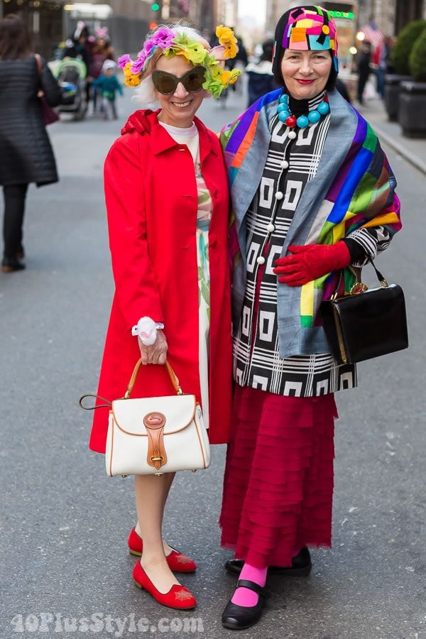 Colorful And Beautiful Style From The 2022 Easter Parade | 40plusstyle.com