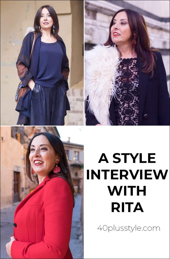A style interview with Rita | 40plusstyle.com