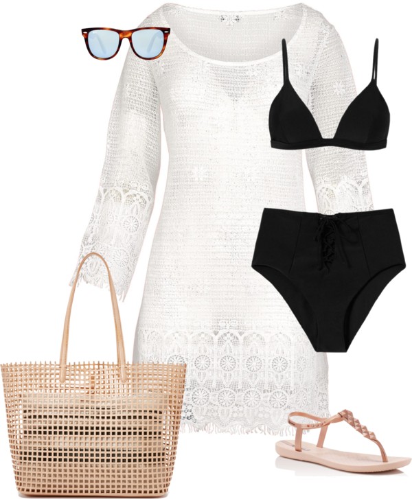 How to wear a dress at the beach | 40plusstyle.com