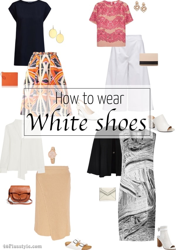How to wear white shoes this summer