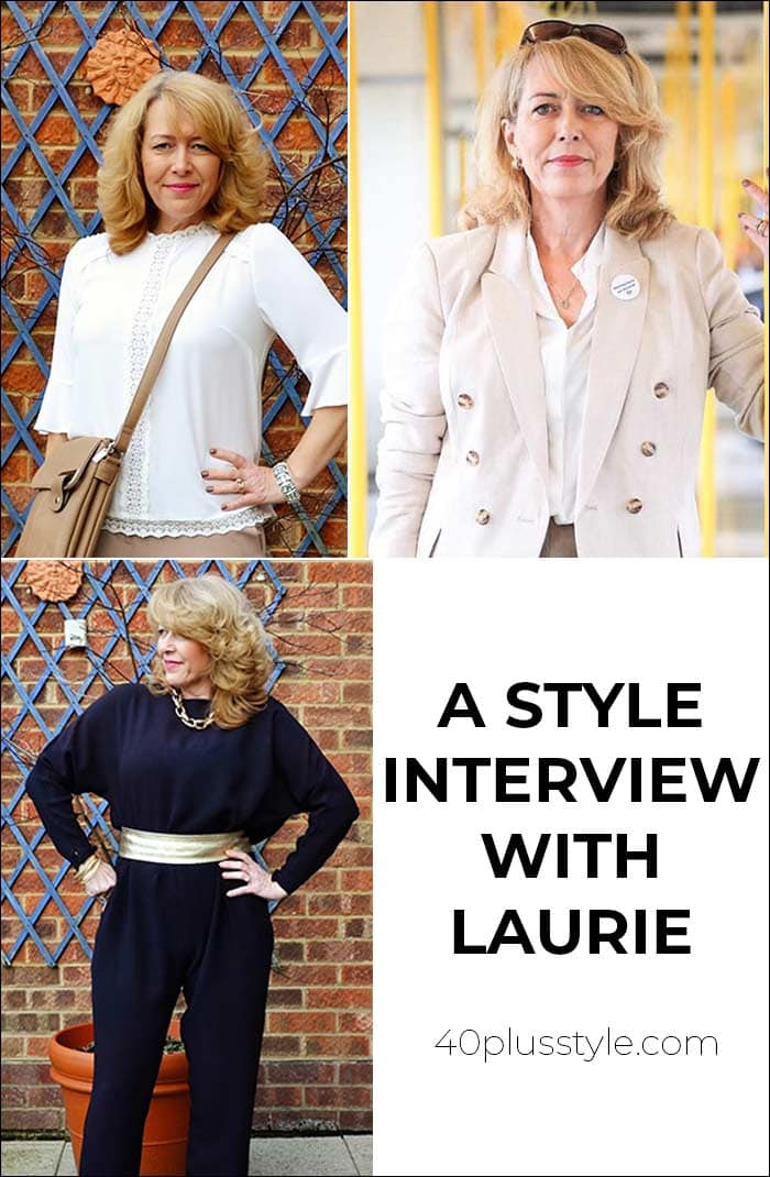 A style interview with Laurie | 40plusstyle.com
