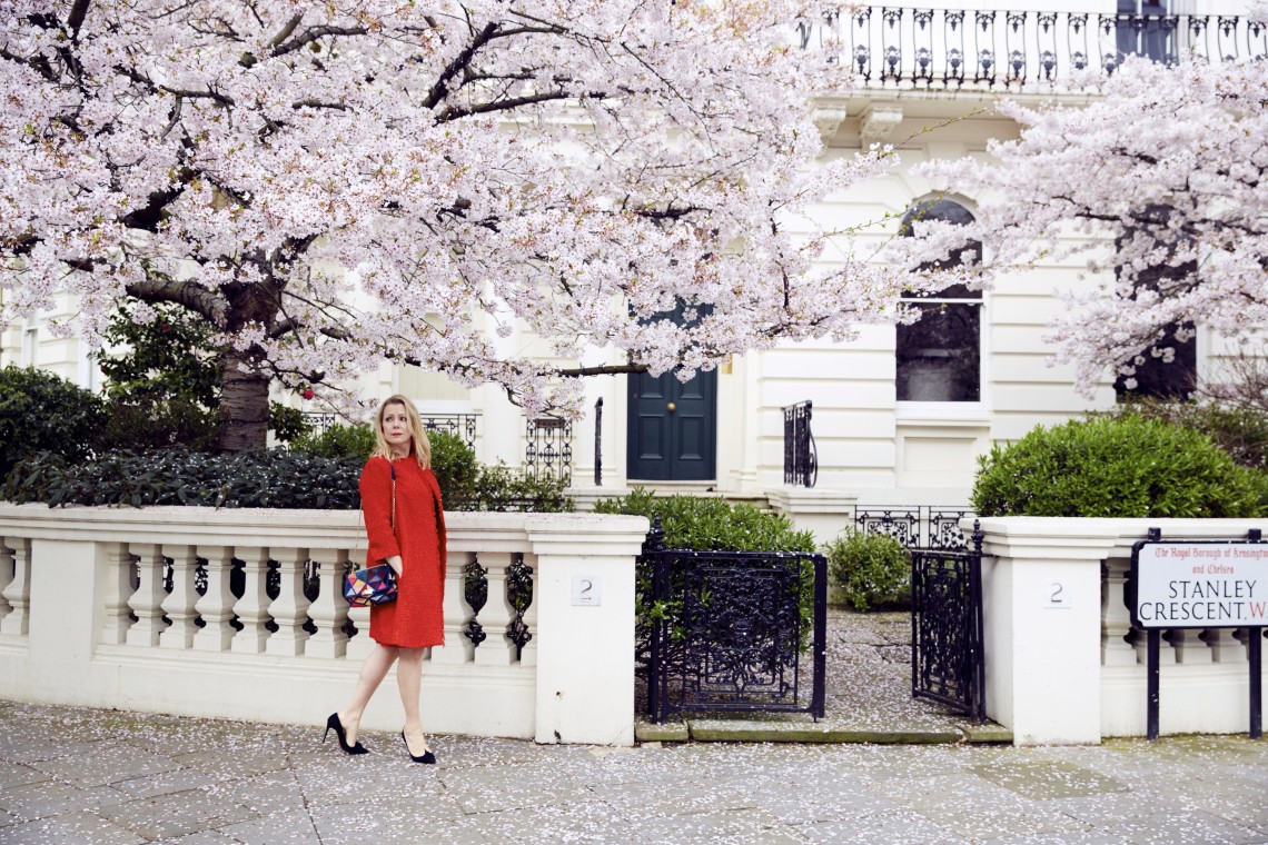 Lady in red fashion inspiration |40plusstyle.com